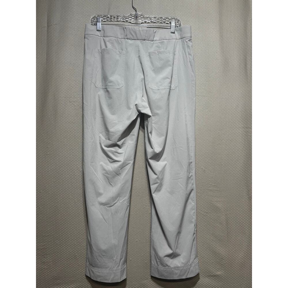 Athleta‎ Tribeca Pants Womens 10 Khaki Utility Crop Featherweight Stretch - Picture 9 of 11